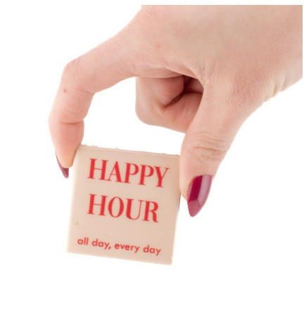 Magneettegeltje Happy Hour