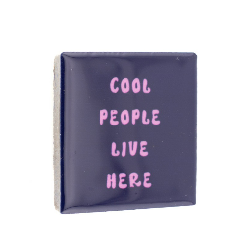 Magneettegeltje Cool People