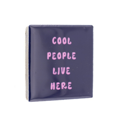 Magneettegeltje Cool People