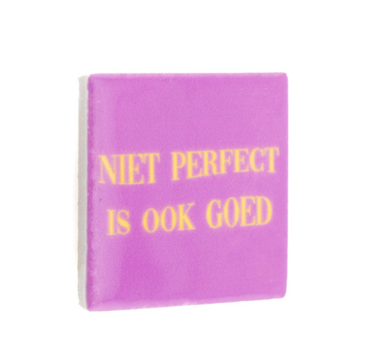 Magneettegeltje Niet perfect