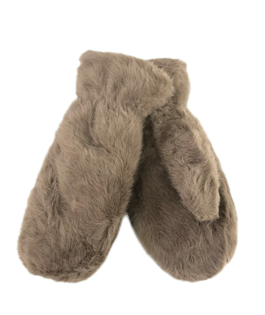 Teddy wanten taupe