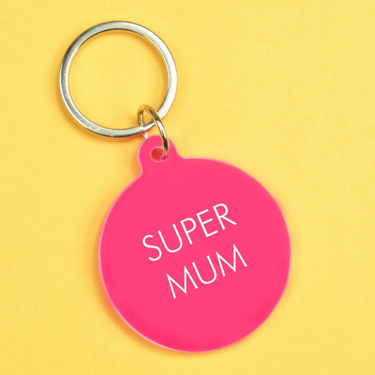 Sleutelhanger Super Mom