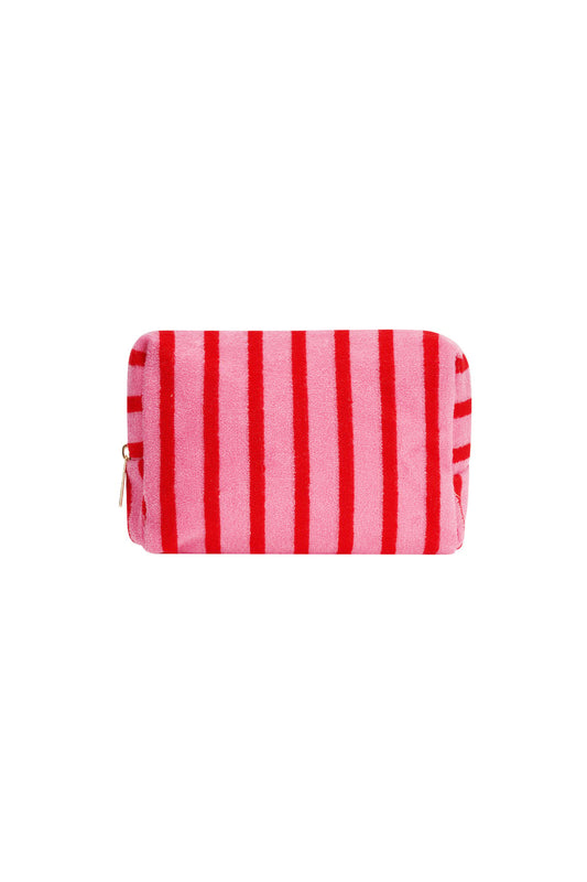 Make-uptasje roze-rood