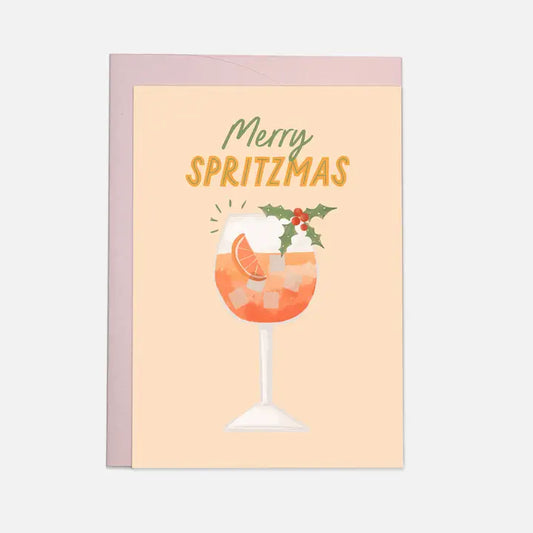 Merry Spritzmas - Kaart Blanche
