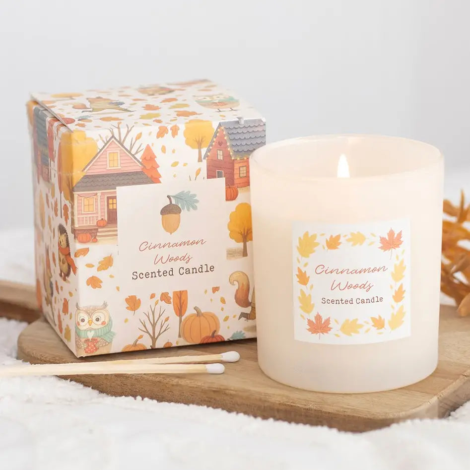 Geurkaars Cinnamon Woods