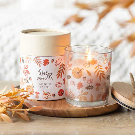 Geurkaars Herfst Vanille