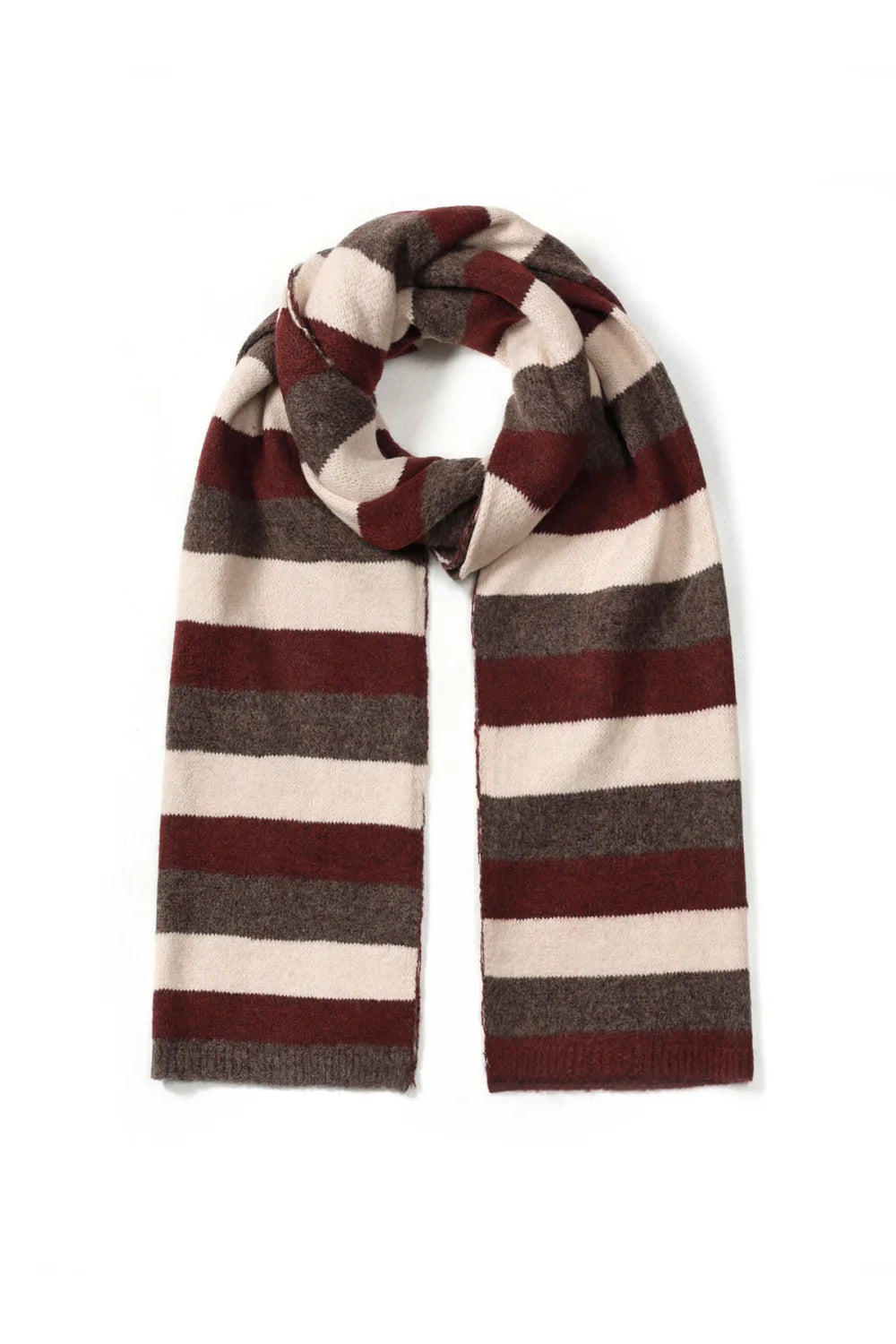 Sjaal Manon bordeaux