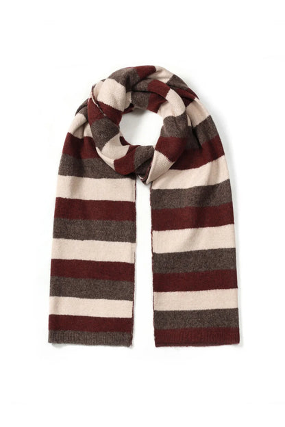 Sjaal Manon bordeaux