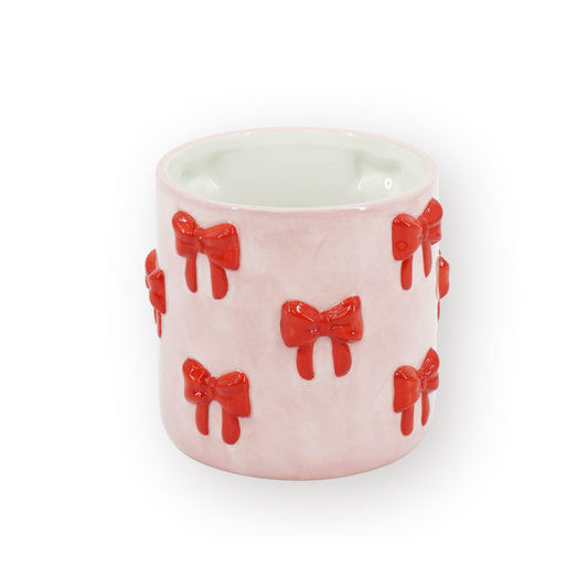 Bloempot strikjes (groot)