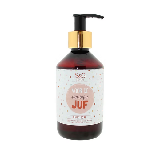 Handzeep Allerliefste juf