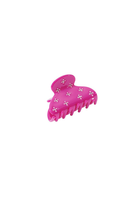 Haarspeld Glitter Fuchsia