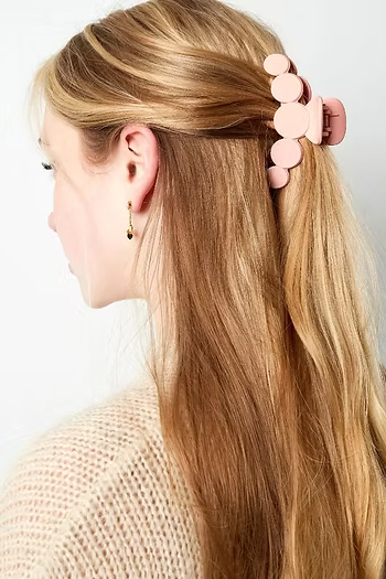 Haarspeld witte cirkels