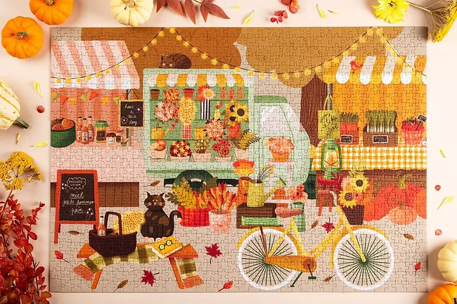 Puzzel Autumn Market
