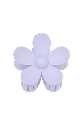 Haarspeld bloem lichtblauw