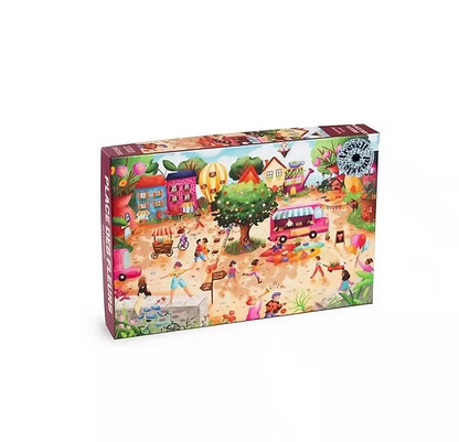 Puzzel Place des Fleurs