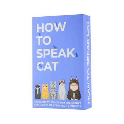 How To Speak Cat