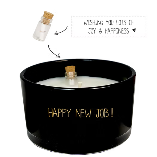 Geurkaars Flesje New job