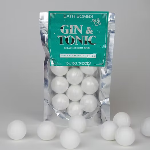 Bruisballen gin tonic