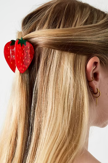 Haarspeld Aardbei