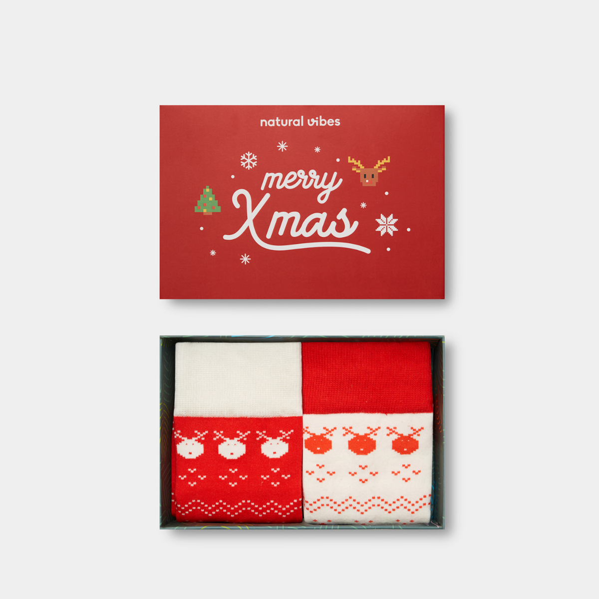 Giftset sokken Merry Xmas