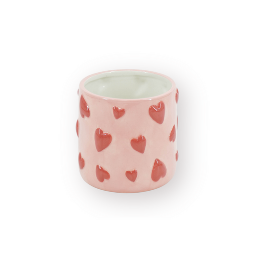 Bloempot hartjes (klein)