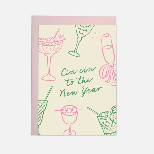 Cin Cin newyear - Kaart Blanche