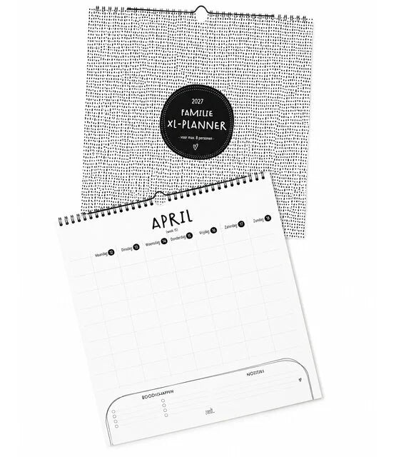 Familieplanner XL 2027 - Zoedt