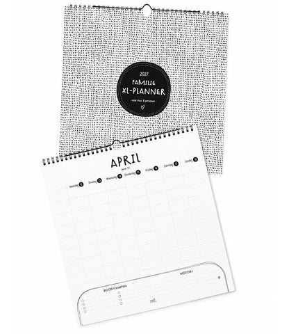 Familieplanner XL 2027 - Zoedt