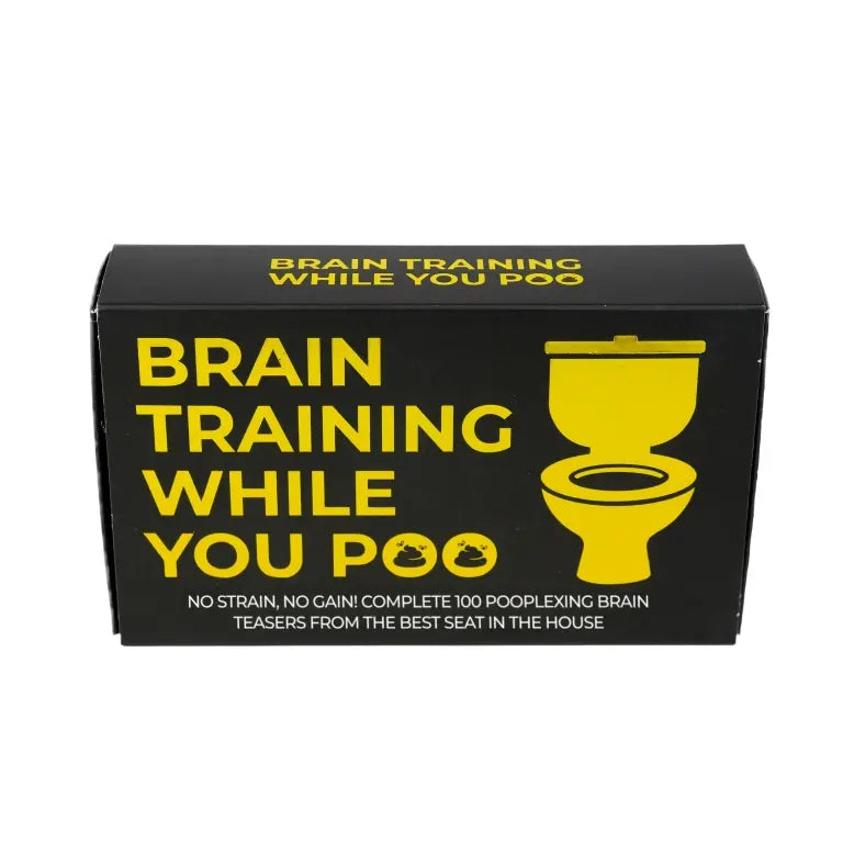Brain training while you poo