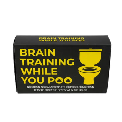 Brain training while you poo