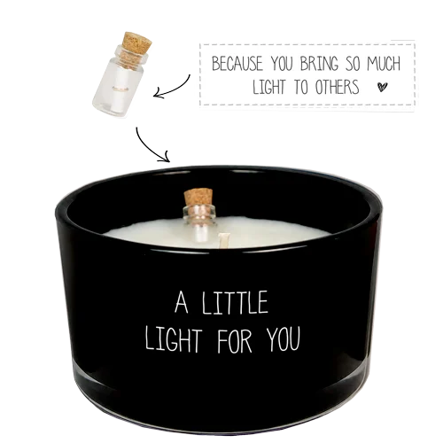 Geurkaars flesje A Little light for you