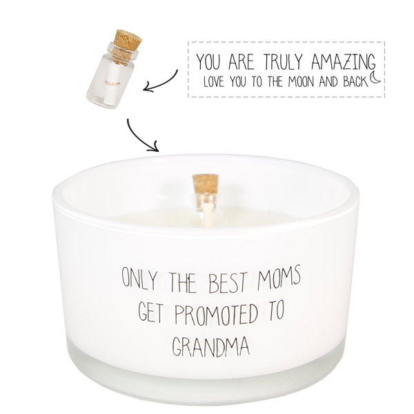 Geurkaars Flesje Grandma