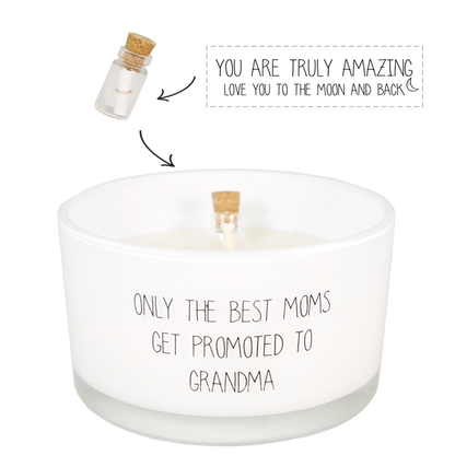 Geurkaars Flesje Grandma