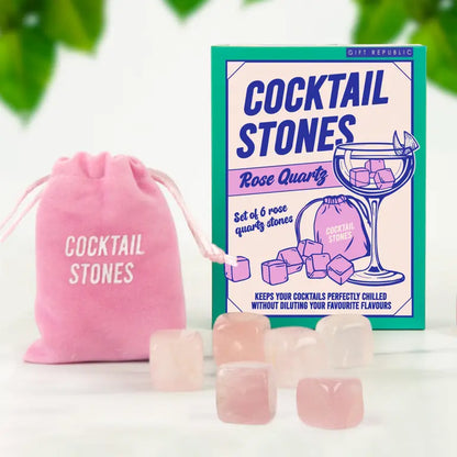 Cocktail stenen - Rose Quartz
