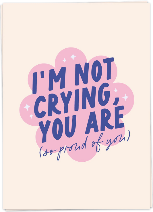 Not crying - Kaart Blanche