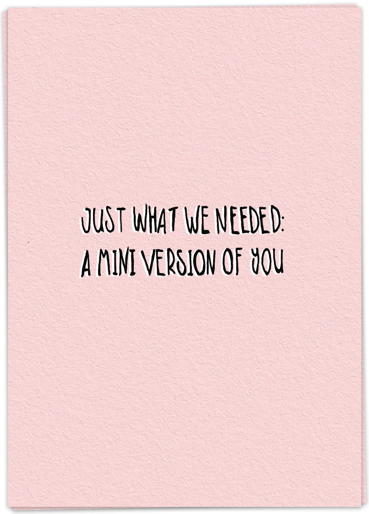 Mini version of you - Kaart Blanche