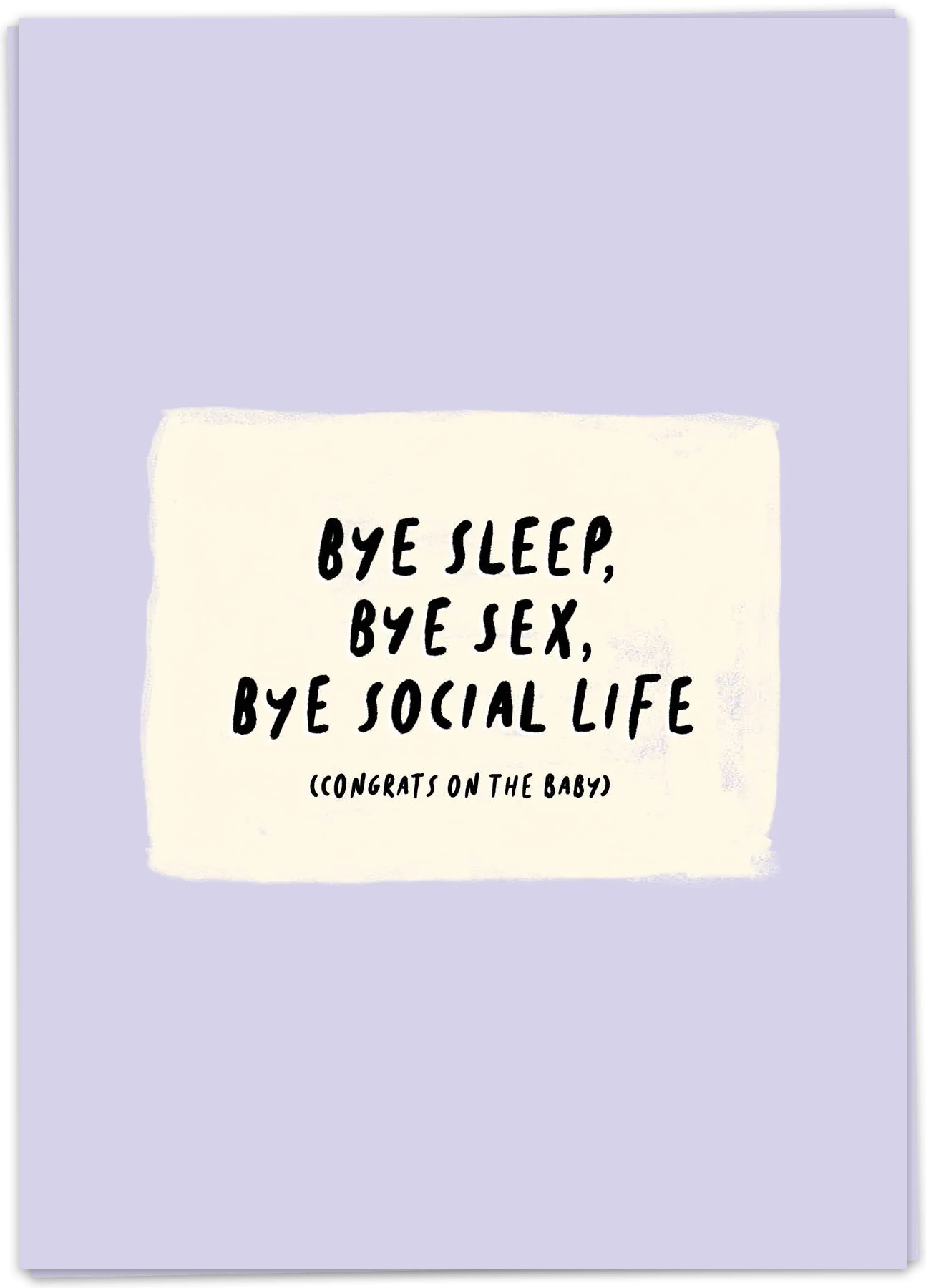 Bye sleep - Kaart Blanche