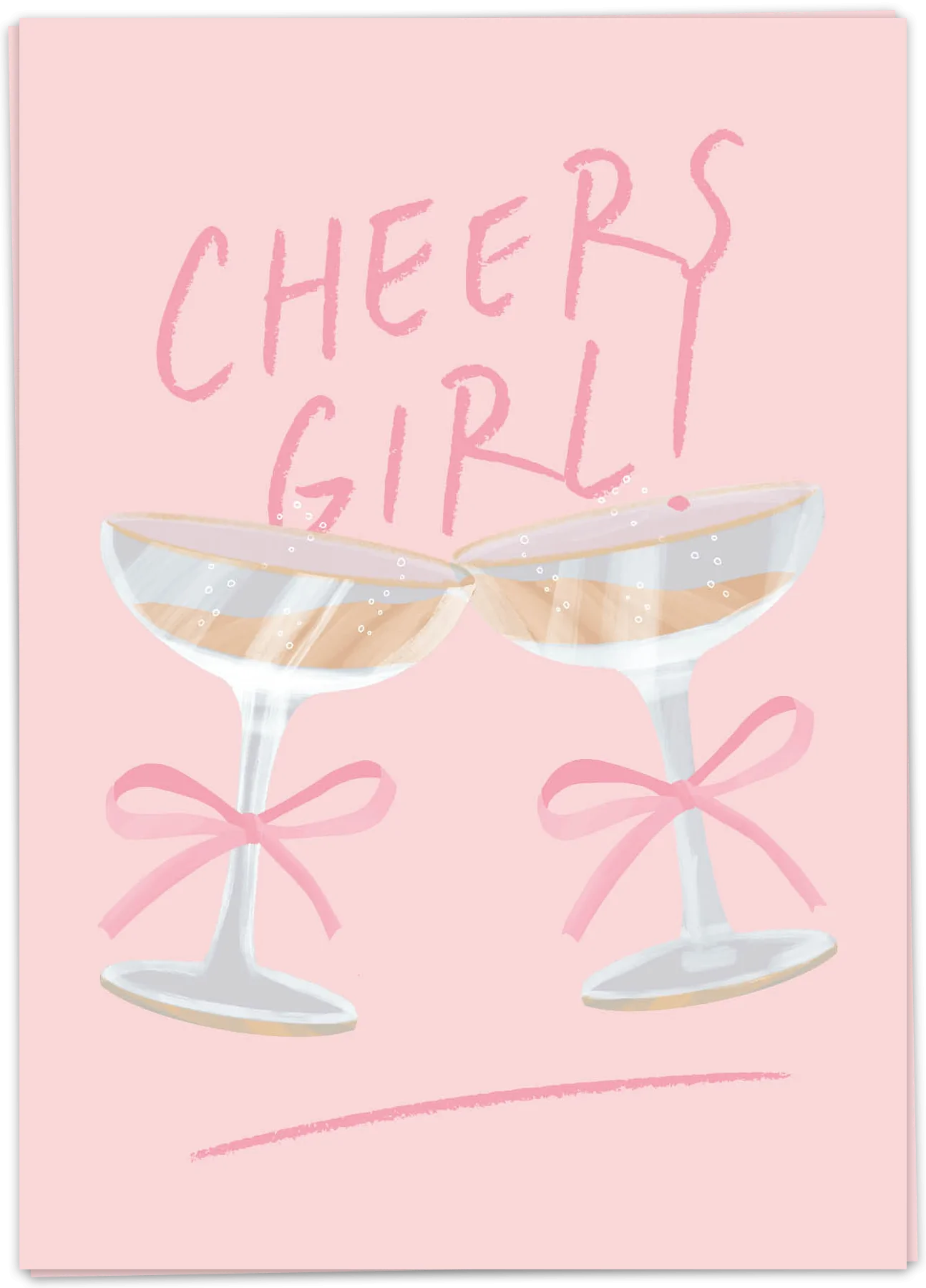 Cheers girl - Kaart Blanche