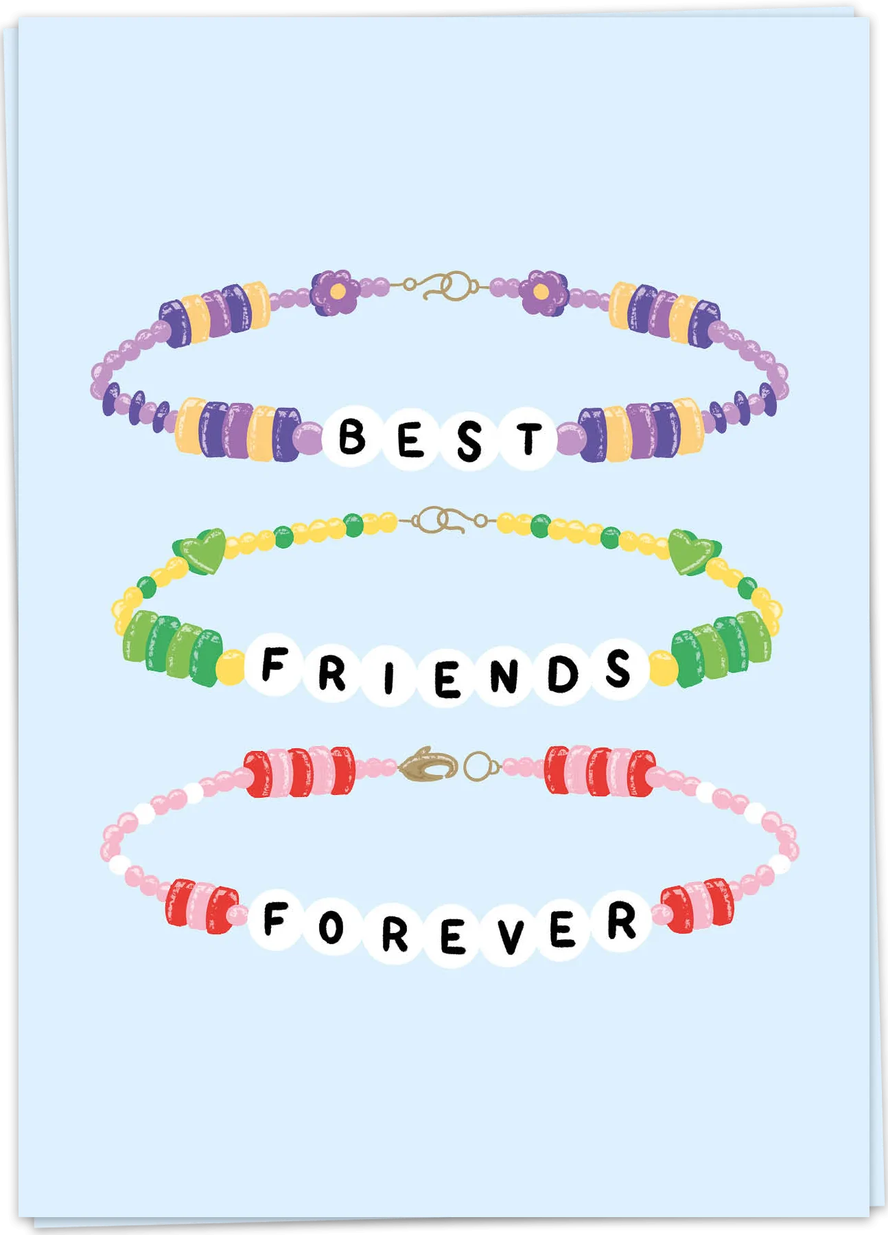 Best friends bracelet - Kaart Blanche
