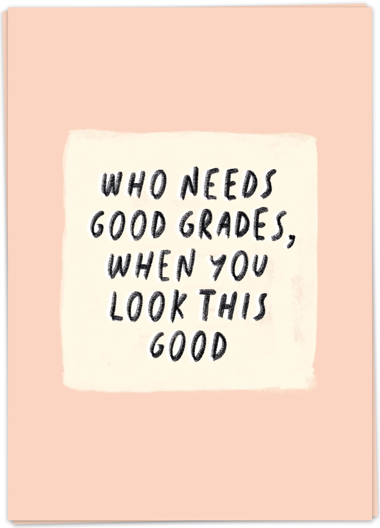 Good grades - Kaart Blanche