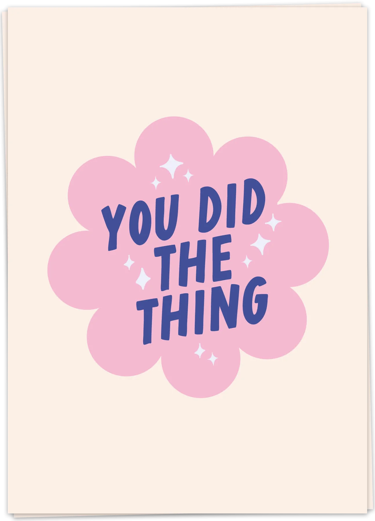 Did the thing - Kaart Blanche