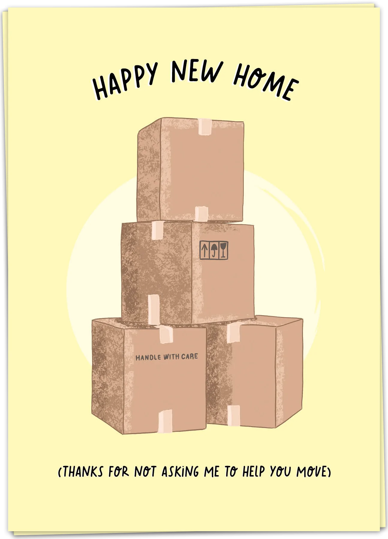 Happy new home - Kaart Blanche