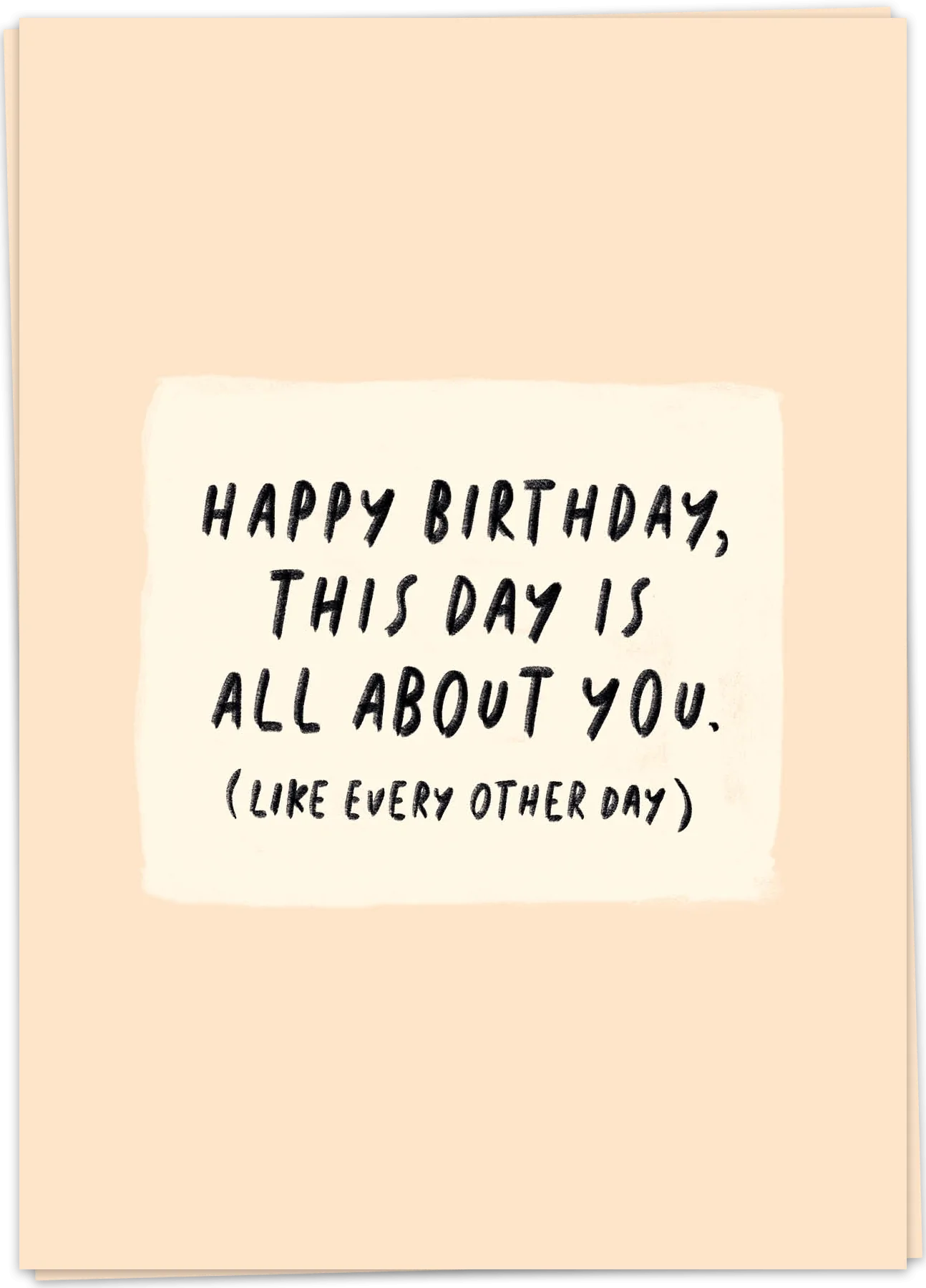 All about you - Kaart Blanche