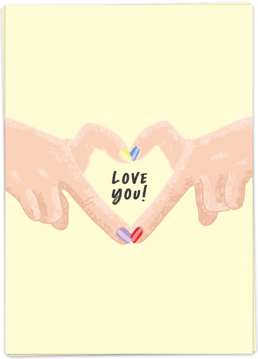 Love you - Kaart Blanche