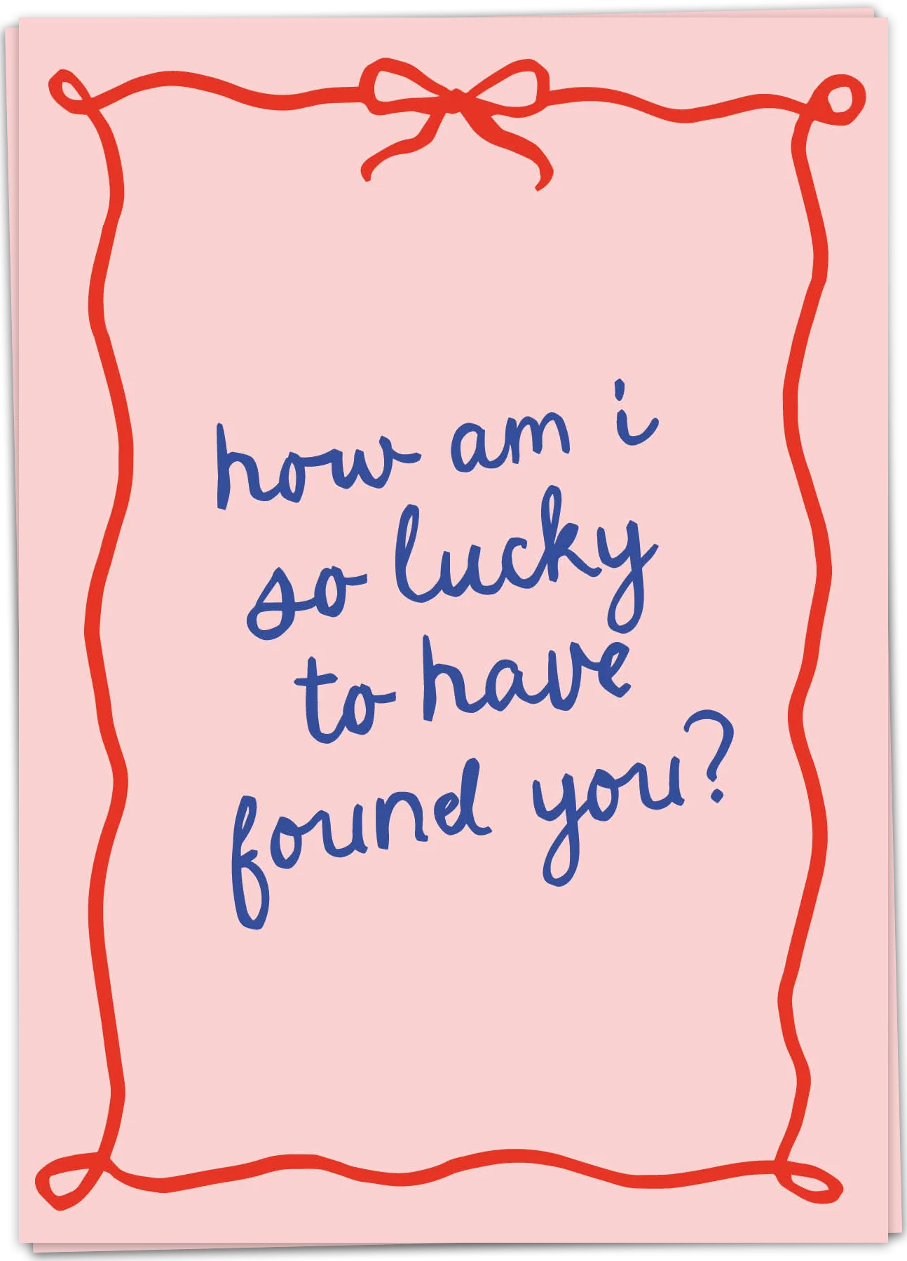 Lucky to have you - Kaart Blanche