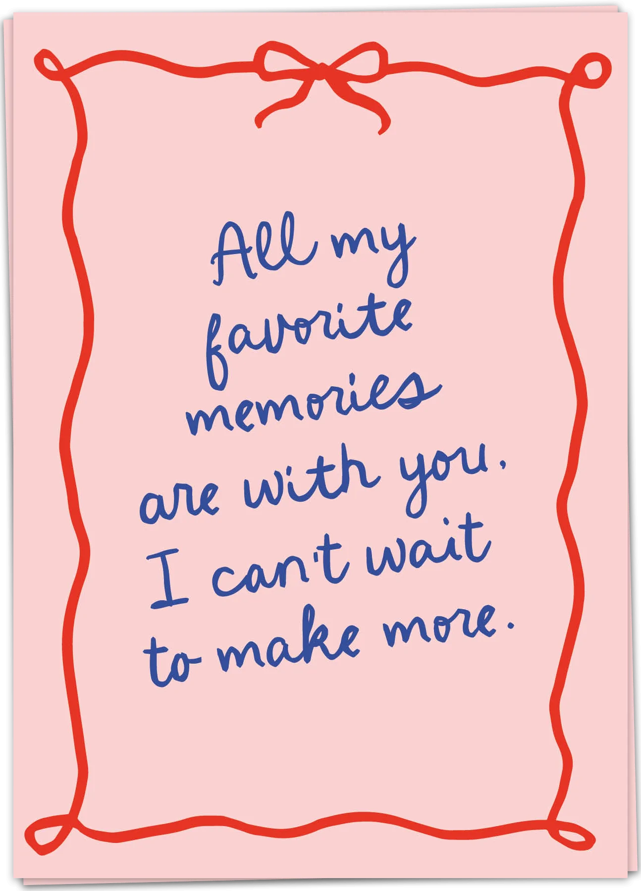 Fave memories - Kaart Blanche