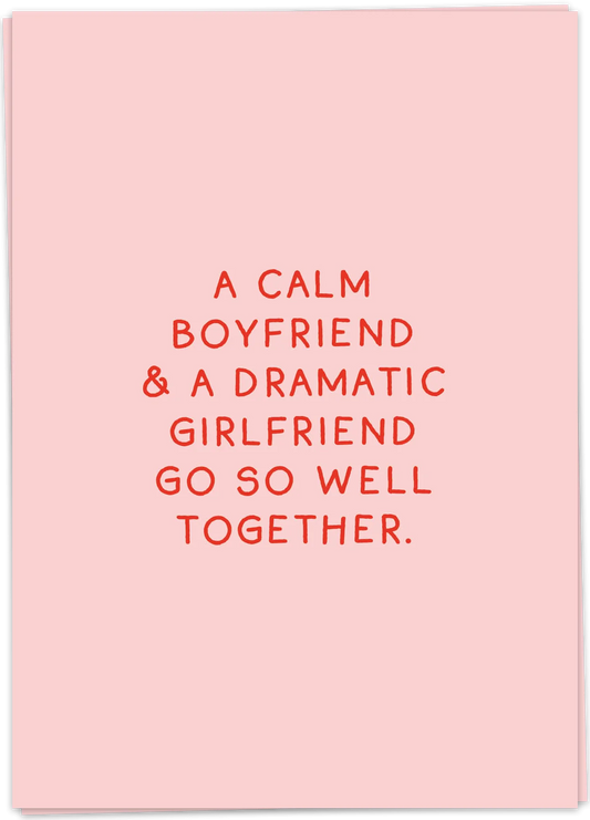 Calm Boyfriend - Kaart Blanche