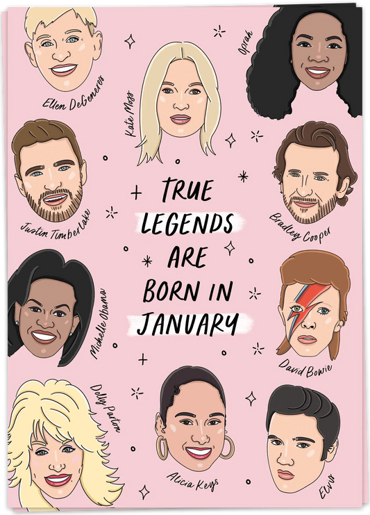 Legends January - Kaart Blanche