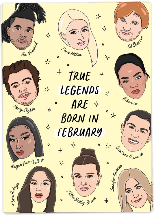 Legends February - Kaart Blanche