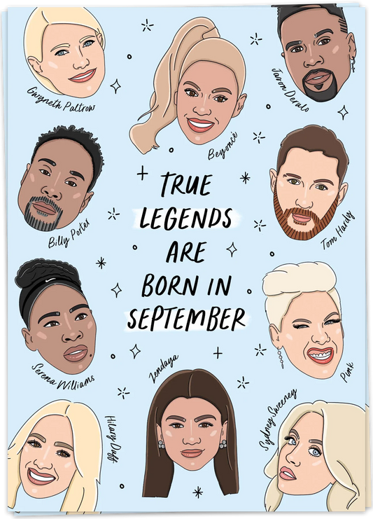 Legends September - Kaart Blanche